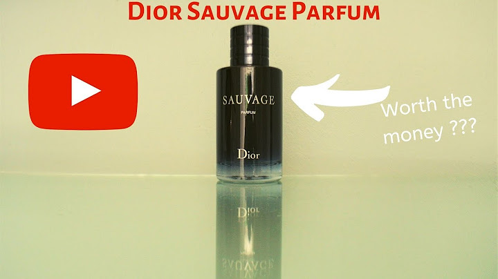 Đánh giá dior sauvage parfum 2023