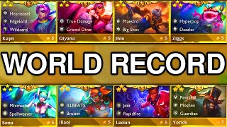 TFT SET 10 WORLD RECORD ⭐⭐⭐⭐⭐⭐⭐⭐