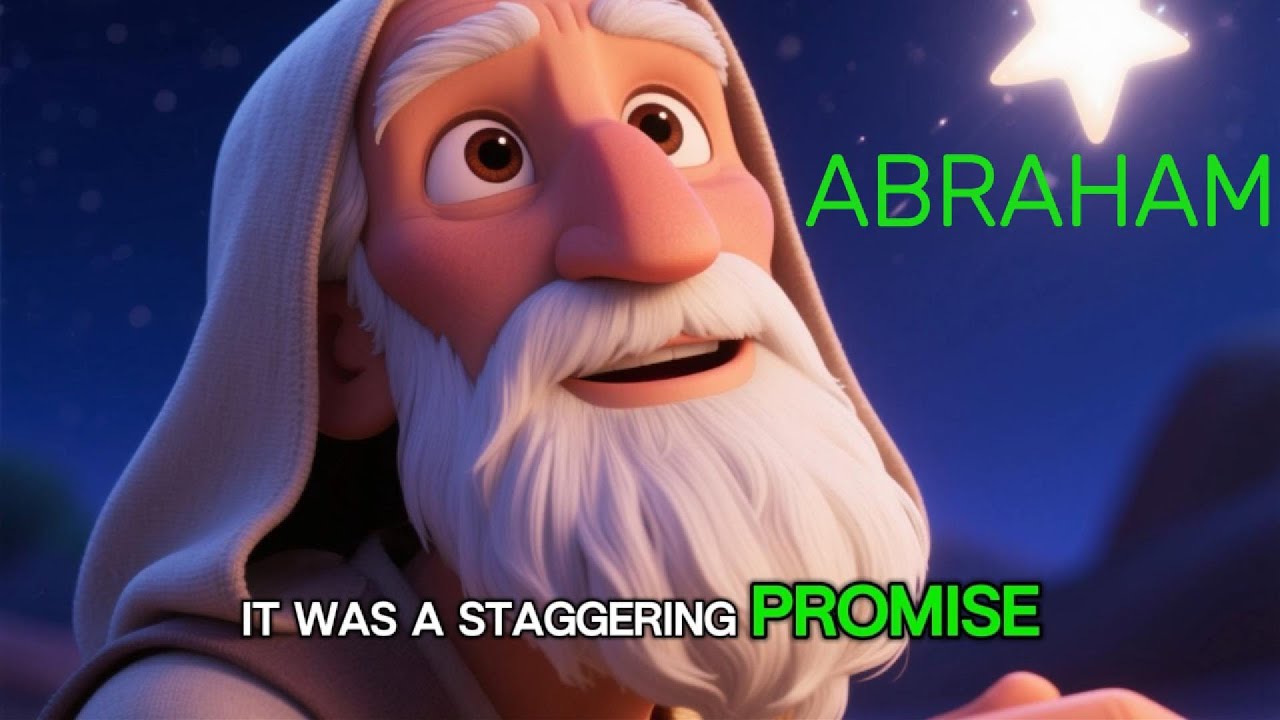 Kids Bible Story | Abraham Trusts God 🌈✨