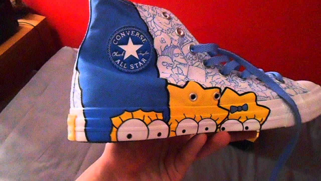 simpsons chuck taylors