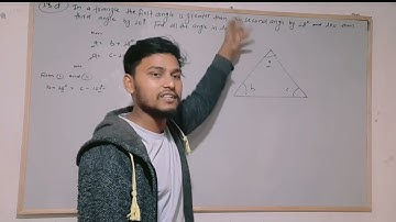 in a triangle the first angle is greatet than second by 18 degree and less than third by 10 grade.