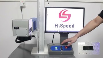 Introduction video of fiber laser /engraver machine from HISPEED LASER