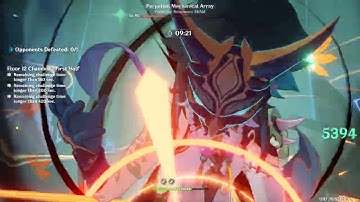 52s 12-1-1 Perpetual Mech Array C0R1 Xiao F2P Clear 2.4 Abyss