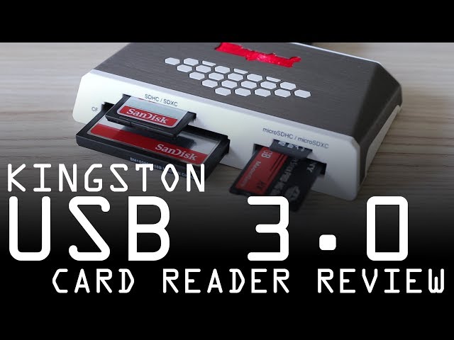 Kingston USB 3.0 Memory Card Reader Review (FCR-HS4) - YouTube