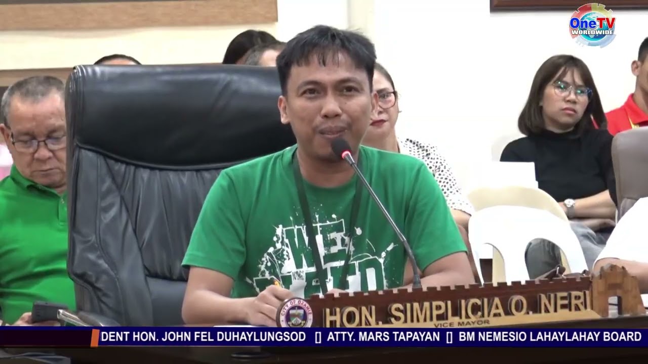 ACADEME SA OZAMIZ, NAKADAYEG SA PROPOSED ORDINANCE NGA GIDUSO NI HON. JUN SAQUIN