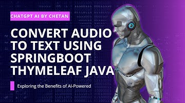 ChatGpt | OpenAI | Whisper Model |Transcribe | Convert Audio to Text using Springboot and Thymeleaf