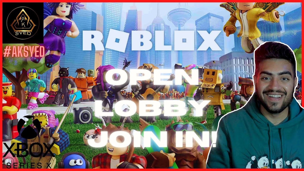 ROBLOX OPEN LOBBY, JOIN IN! YOU CHOOSE THE GAME! 