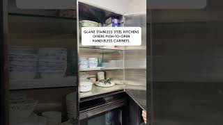 Discover the future of kitchen design with Glanz stainless steel kitchens!  #explorepage