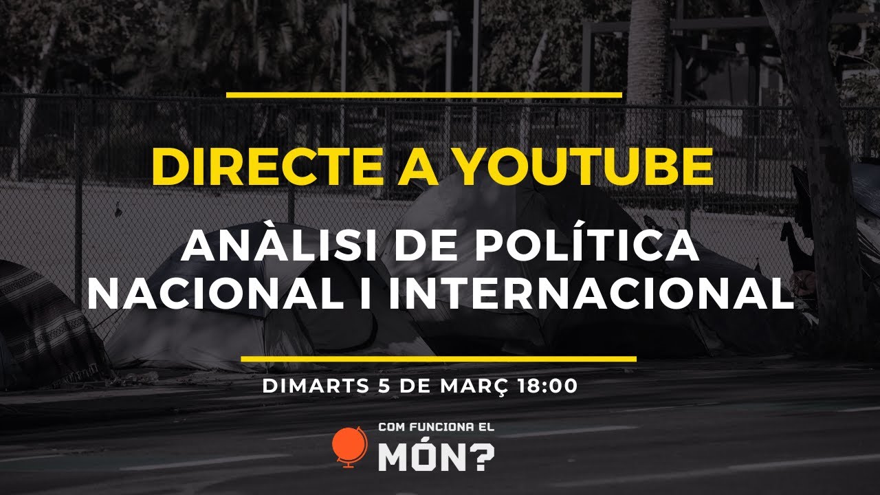 Directe: Crisi de les ciutats occidentals? Inseguretat i despersonalització.