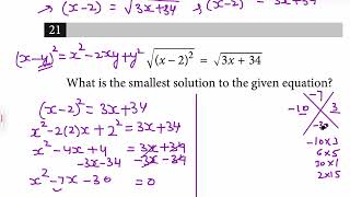 #SA  #satmath  #collegeboard  Board Bundle 9, Module 1 Q 21,22