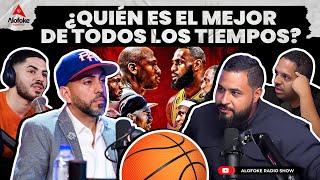 ¿MICHAEL JORDAN O LEBRON JAMES? EL MEJOR DE LA NBA - PLAYMAKER VS JORGE MOTA (ALOFOKE RADIO LIVE)