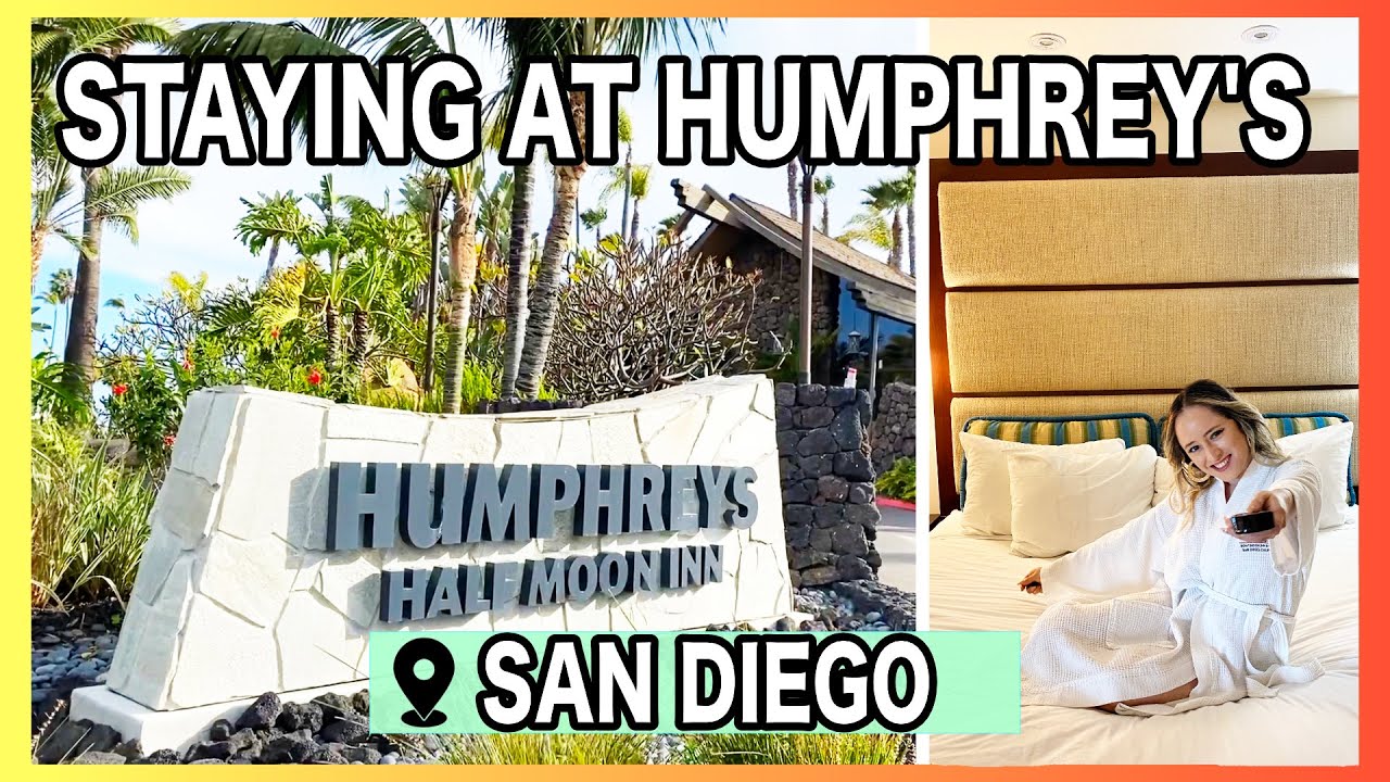 Staying at Humphrey's Half Moon Inn | San Diego [Hotel + Room Tour]