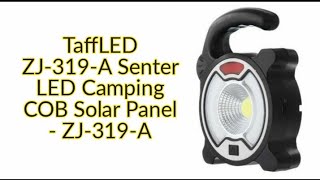 Senter LED Camping COB Solar Panel