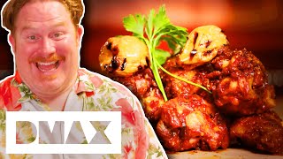 Casey VS The Hottest Wings In Baseball | Man V Food