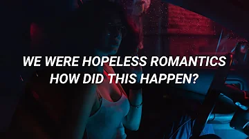 James TW - Hopeless Romantics (Lyrics)