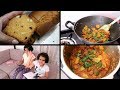 Evening to night routine  indian dinner routine  carrot cake  indian moms busy routine  vlogger