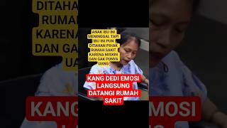 Kang Dedi Mulyadi Getting Emotional When Seeing Injustice