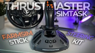 Thrustmaster SimTask FarmStick Joystick, Steering Kit und T128 Lenkrad  FELIX TESTET