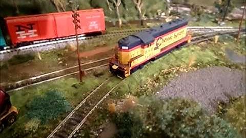 Chessie system GP7 and GP40-2 ops