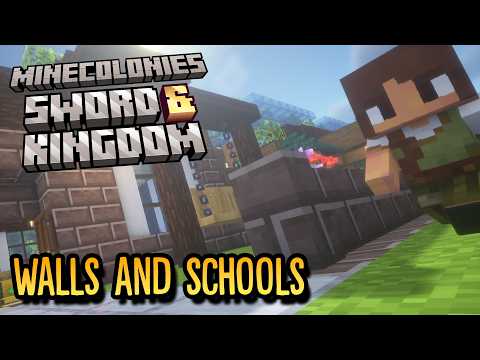 Minecolonies: Sword & Kingdom - Epic City Walls