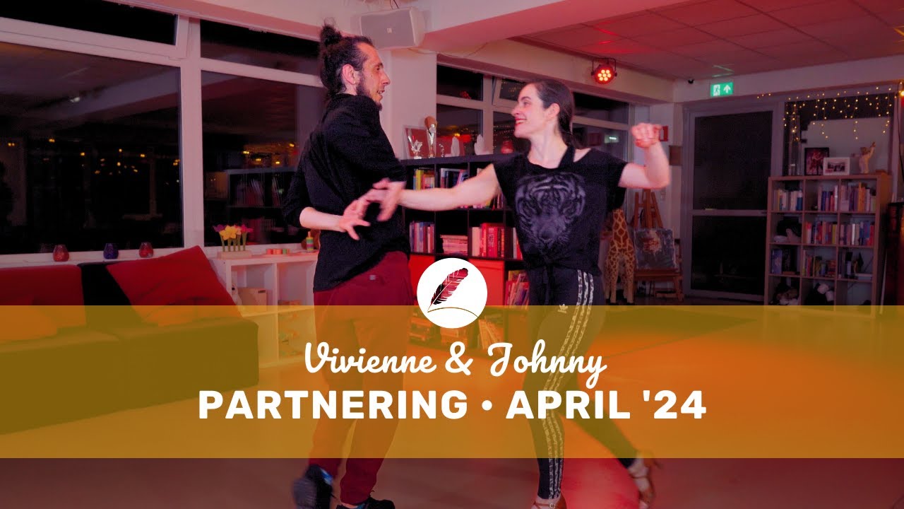 🔥 Poetic Motion | Fancy Salsa On2 Partnerwork by Vivienne💃🏼 & Johnny🕺🏻 | Tuesday group April '24