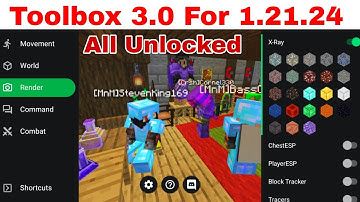 Minecraft Toolbox 3.0 for latest version 1.21.24 mod menu download 