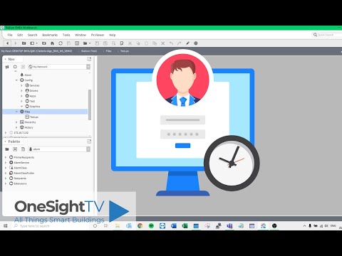 HOW TO: Display Logged in user & date/time on a Niagara 4 PX Page