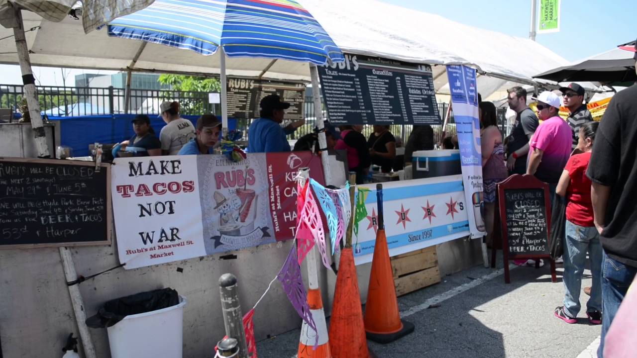 Maxwell Street Market Chicago YouTube