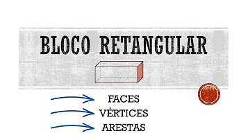 O que lembra um bloco retangular?