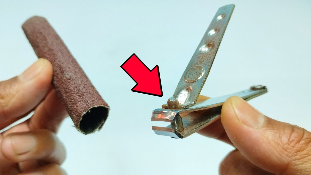 How to Sharpen a Nail Clipper Like a Pro! (Secret Trick for Razor Sharp ...