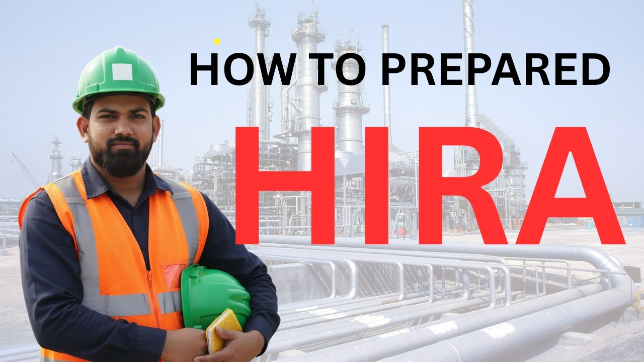 HIRA (HAZARDS IDENTIFICATION RISK ASSESSMENT ) - YouTube