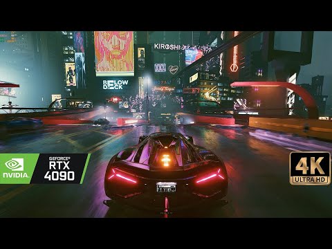 [4K60] Cyberpunk 2077 Path Tracing Overdrive Superpopulation Mod - ultra modded 100+ mods