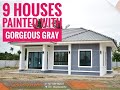 9 One Story Houses Painted With Gorgeous Gray Color