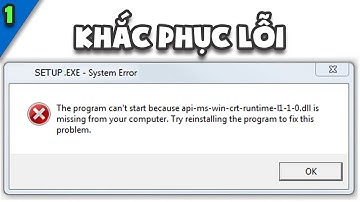 Cách sửa lỗi api-ms-win-crt-runtime-l1-1-0.dll (Cách 1) - Đầu Ngựa Helper