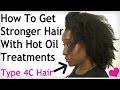 Do It Yourself Hot Oil Treatment for DRY, Tangled, NATURAL HAIR: Prevent Breakage and Knots