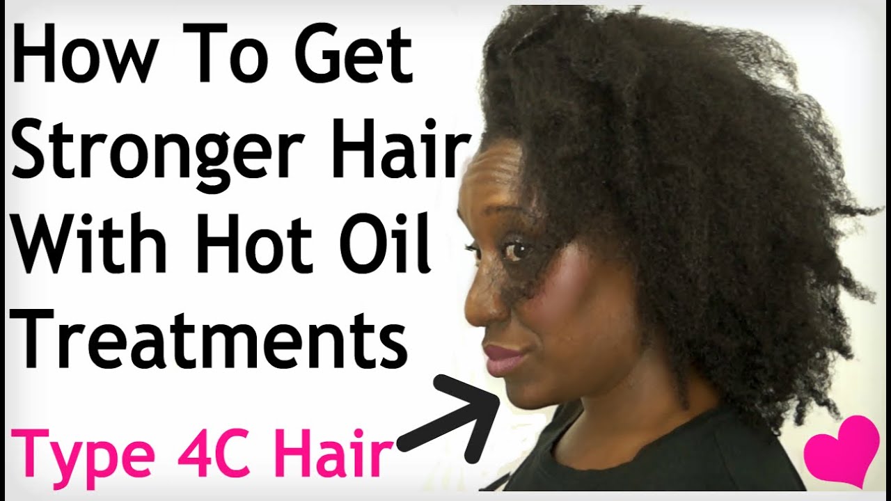 Do It Yourself Hot Oil Treatment For DRY Tangled NATURAL HAIR