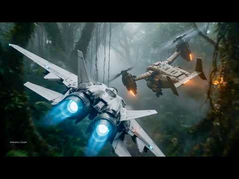 STEEL ASCENT  — A Lone Transforming Fighter Raids a Hidden Jungle Base ROBOTECH