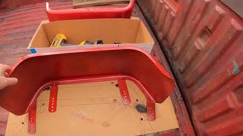 Installing modified utility trailer fenders AARRGGGHHH