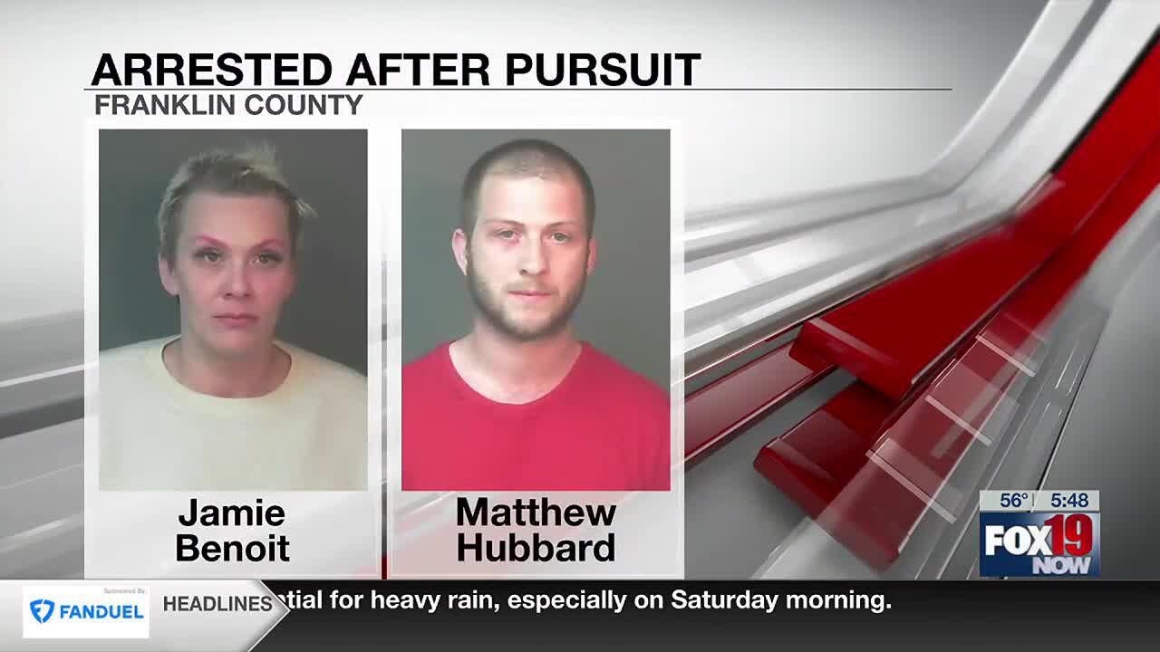 2 people charged after police chase with 1-year-old in car - YouTube
