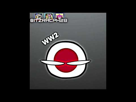 Japanese invasion of WW2 [Countryball animation]