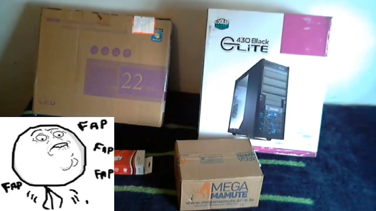 Unboxing PC Novo *.* Agora o bicho vai pegar