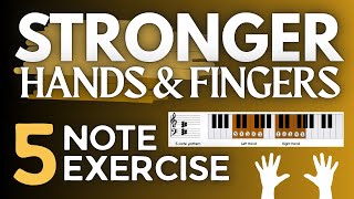 How to Get Stronger Hands & Faster Fingers at the Piano (Do THIS Daily!)
