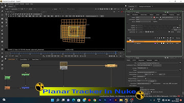 Planar Tracker In Nuke || How to track using Nuke