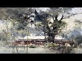 Watercolor Landscape Paintings - Artist Chien Chung Wei -Taiwan - Slide Show - Part 1