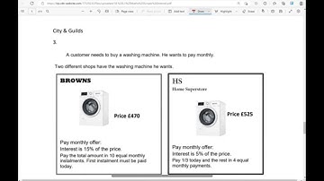 Interest Exam Questions Revise For Your Level 1 Functional Skills Maths Exam