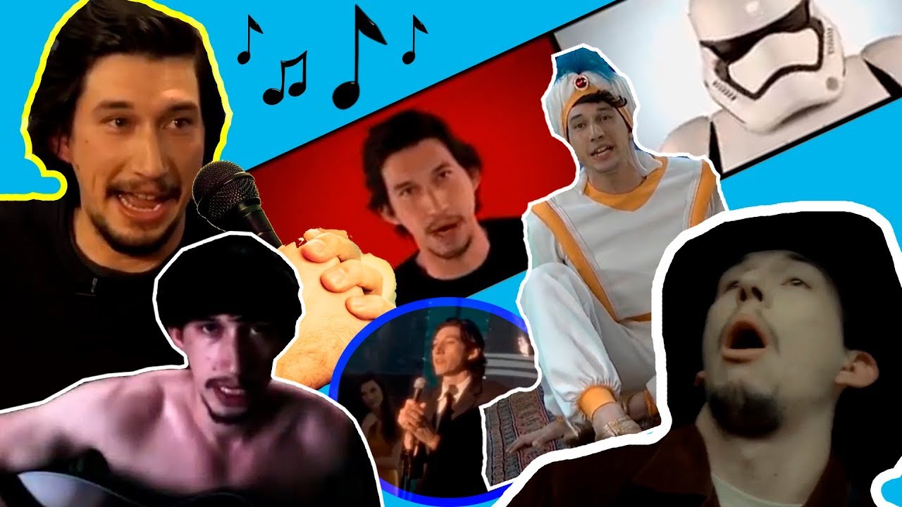 Adam Driver SINGING - SuperCut