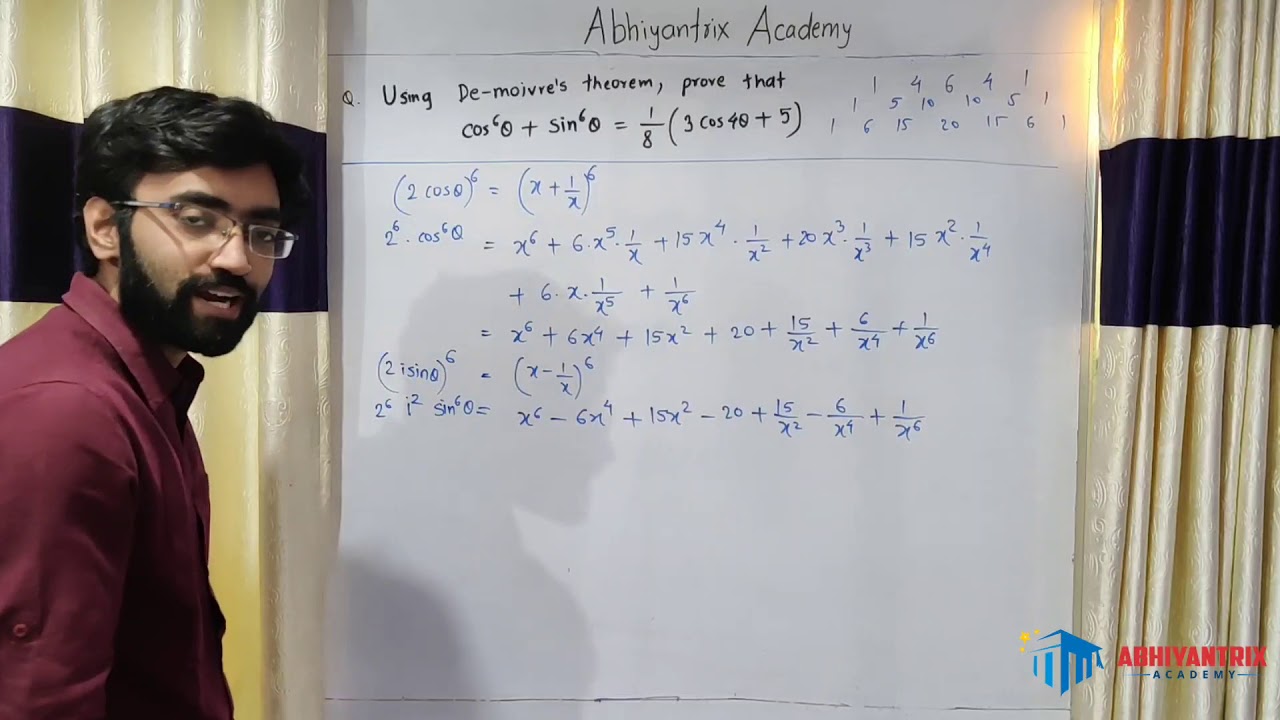 Expansions cos^n(θ), sin^n(θ) in terms of sines ,cosines of multiples