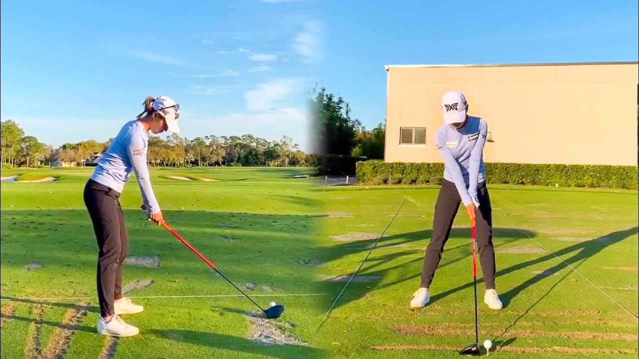 LYDIA KO GOLF SWING 2021 IRON & DRIVER SLOW MOTION 240FPS HD YouTube