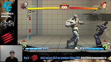 Matchup Mondays w/ MCZ DMG @OnlineTony_ : Seth vs. Cammy Pt 2 Super Street Fighter 4 Arcade Edition