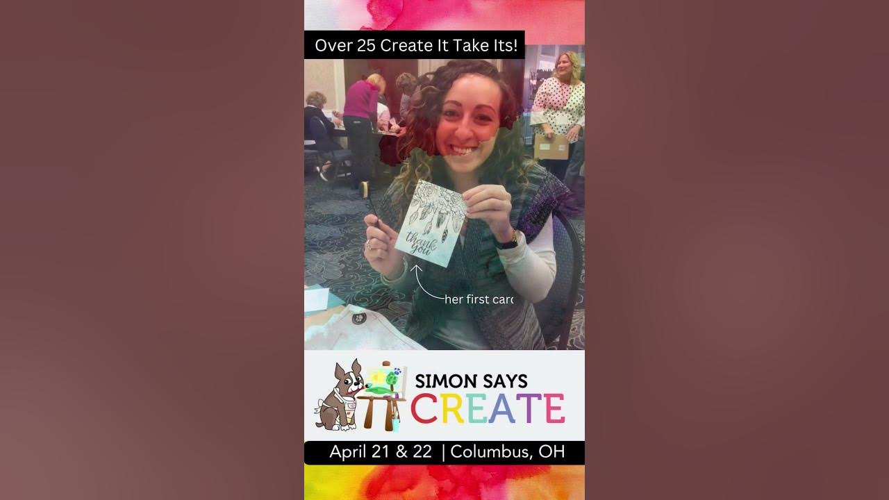 Join us at Simon Says CREATE! YouTube
